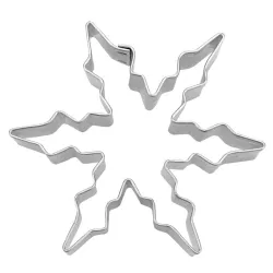 Cookie cutter ice crystal, 6 cm