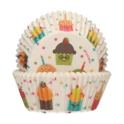 Cupcake baking cups Party, 48 pieces
