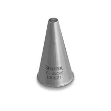 4 mm perforated nozzle for lettering and dot decoration