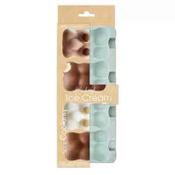 Ice cream mold small bears, 4 pieces
