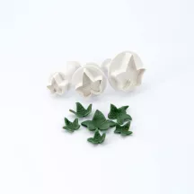 Set d'emporte-pièces Feuille de lierre, 3 pièces