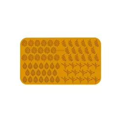 Moule en silicone pour bouchées Feuilles tropicales, 54 pièces