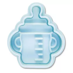 Cookie cutter with ejector baby bottle