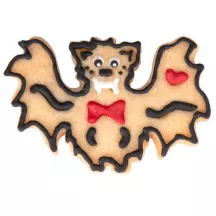 Emporte-pièce chauve-souris avec éjecteur et gaufrage, 6 cm