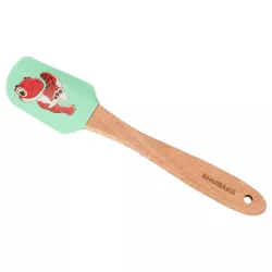 Dough scraper Paw Patrol Rhubarb 19 cm – Wooden handle, silicone head, for children | Cakelicious