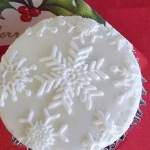 Stampino in silicone stella di neve