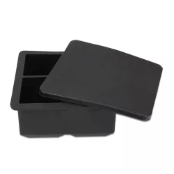 Silicone mold XL ice cubes, 4 pieces