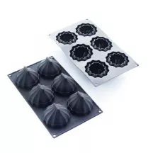 Stampo in silicone Coco Riccio di Mare, 6 cavità
