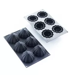 Stampo in silicone Coco Riccio di Mare, 6 cavità