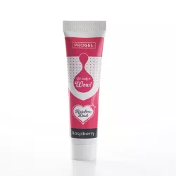 Progel de couleur jaune : framboise
