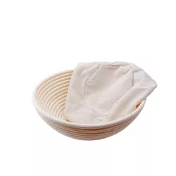 Cestino di lievitazione rotondo Ø 19 cm, incl. telo di lievitazione