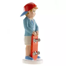 1 Figurine 1ère communion skatteur