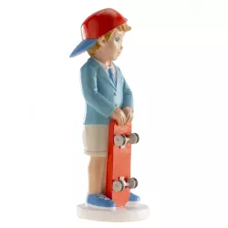 1 Figurine 1ère communion skatteur