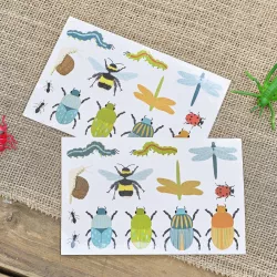 24 Insect Temporary Tattoos