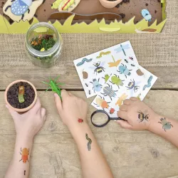 24 Insect Temporary Tattoos
