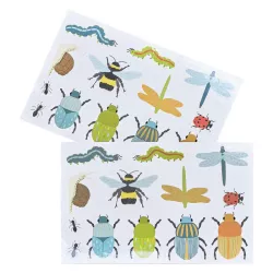 24 Insekten Temporäre Tattoos
