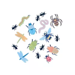 30 Décorations murales d'insectes