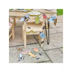Decorazioni murali con insetti