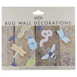 Decorazioni murali con insetti
