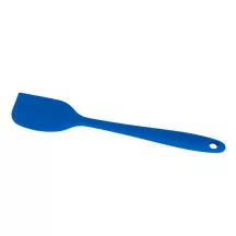 Silicone rubber scraper dark blue small for baking and cooking