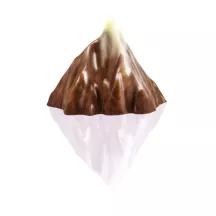 Matterhorn praline mold, 20 pralines
