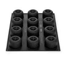 Silicone mold mini dessert ruffles, 12 pieces
