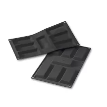 Stampo in silicone Financier conico 9,5 x 4,5 cm, 7 pezzi