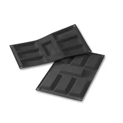 Stampo in silicone Financier conico 9,5 x 4,5 cm, 7 pezzi