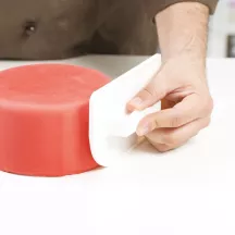 Fondant-Glätteisen mit 3 Winkeln aus Kunstoff