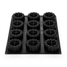 Stampo in silicone Charlotte piccolo, 12 pezzi