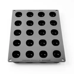 Silicone mold coffee bean large