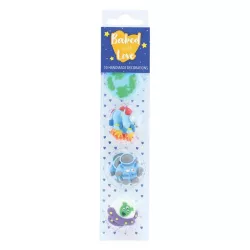 Sugar decorations astronauts, 10 pieces