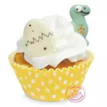 Décos "Dinosaures et Oeufs" en sucre