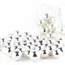 Boules croustillantes XL argent, 130 g