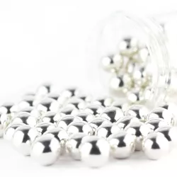 Crispy balls XL silver, 130 g