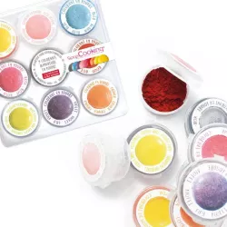 Colorante alimentare in polvere, 9 pezzi
