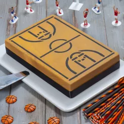 Stencil Campo da basket