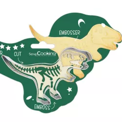 Emporte-pièce avec gaufrage Dinosaure