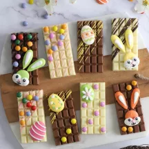 6 sugar egg decorations