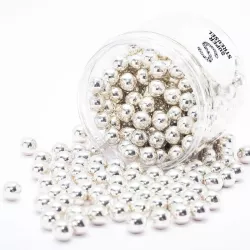 Perles de chocolat argentées 1 cm - 180 g