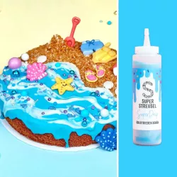 Drip Cake Glasur Blau, 300 g - Super Streusel