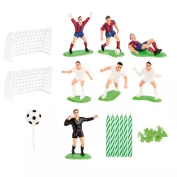 1 set di decorazioni per il calcio