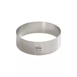 Anelli per torte in acciaio inox - diametro stampi per torte: 18 cm