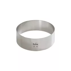 Tortenringe aus Edelstahl - Kuchenformen Durchmesser: 16 cm