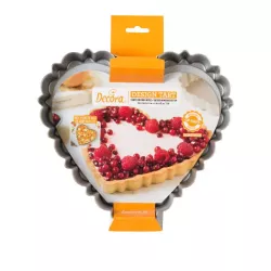 Herz-Tarteform mit Hebeboden