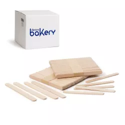 Wooden sticks for ice cream 9.3 cm, 2400 pieces