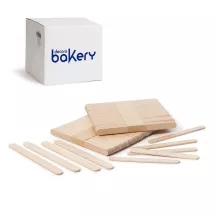 Stecchi in legno per gelato 11,3 cm - Confezione da 2400 pezzi