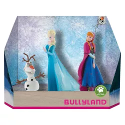Frozen play figures gift set as a cake topper