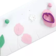 Piano di lavoro professionale scanalato per fiori in zucchero
