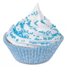 Sugar pearls blue mini, 65 g